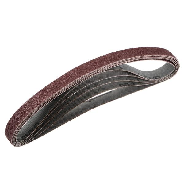 uxcell 紙ヤスリ サンドベルト 紙鑢 80グリット 酸化アルミニウム 1.3 cmx45.7 ...
