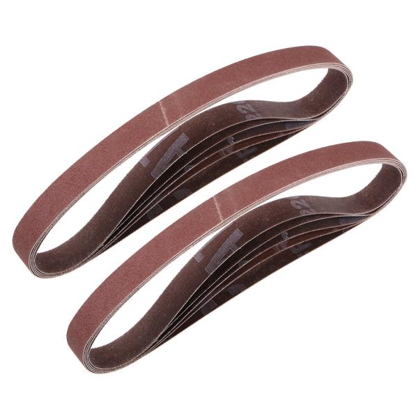 uxcell サンディングベルト 紙ヤスリ 研磨ベルト 240グリット 酸化アルミニウム 15mmx...