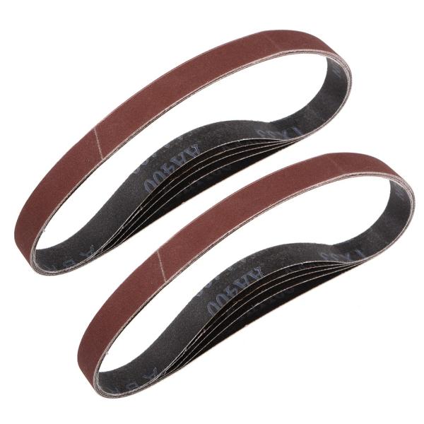 uxcell サンディングベルト 紙ヤスリ 研磨ベルト 400グリット 酸化アルミニウム 15mmx...