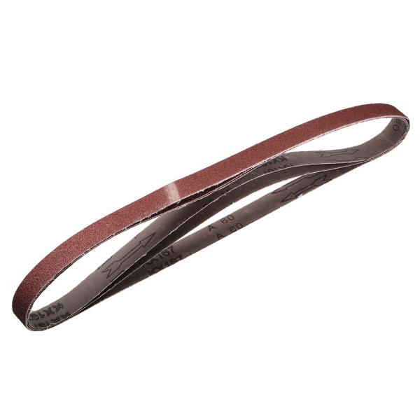 uxcell 25mmx1067mm サンディングベルト サンドベルト 研磨ベルト 60グリット 酸...