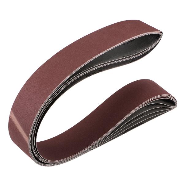 uxcell 50mmx1210mm サンディングベルト サンドペーパー 紙ヤスリ 240グリット ...
