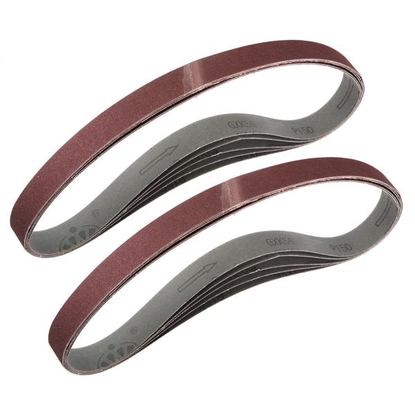 uxcell 研磨ベルト サンドベルト 紙鑢 150グリット ベルトサンダー用 2.5 cmx76....