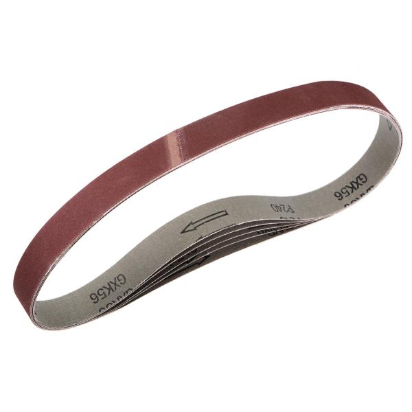 uxcell 25mmx760mm サンディングベルト サンドペーパー 紙ヤスリ 240グリット 酸...