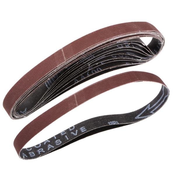uxcell サンディングベルト 15 mm x 452 mm 600グリット アルミニウム酸化物 ...