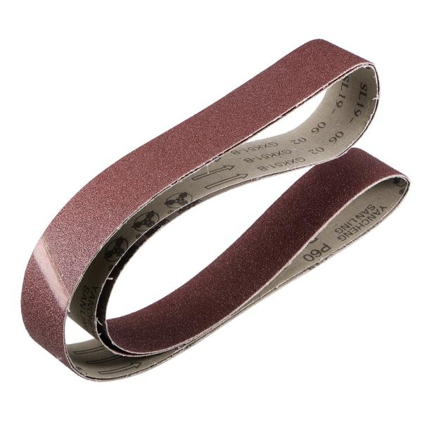 uxcell サンディングベルト 50 mm x 1220 mm 60グリット アルミニウム酸化物 ...