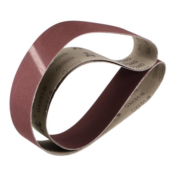 uxcell サンディングベルト 50mmx1220mm 240グリット 酸化アルミニウム 2個