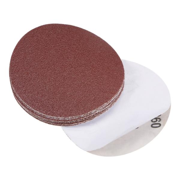uxcell PSAサンディングディスク サンドペーパー 酸化アルミニウム 接着剤バック 125mm...