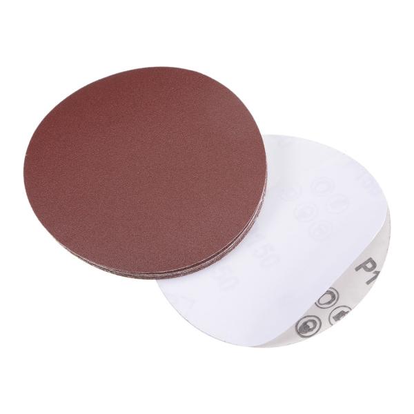 uxcell サンディングディスク 125mm PSA 150グリット 酸化アルミニウム接着剤 バッ...