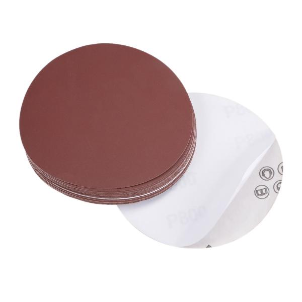 uxcell サンディングディスク 125mm PSA 800グリット 酸化アルミニウム接着剤 バッ...