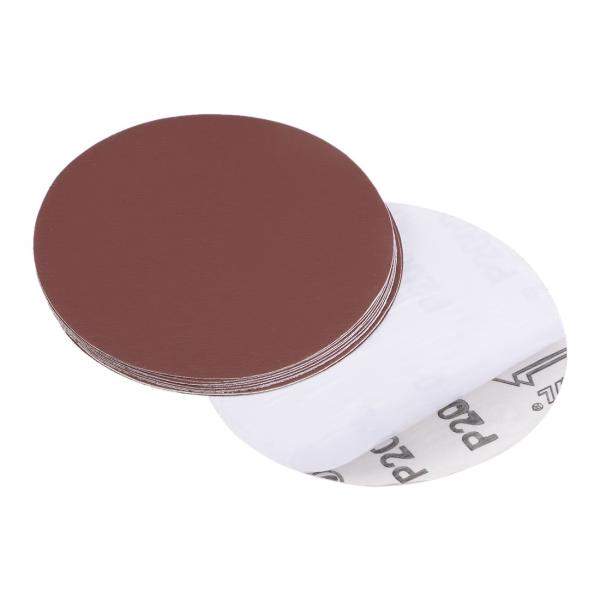 uxcell PSAサンディングディスク サンドペーパー 酸化アルミニウム 接着剤バック 125mm...