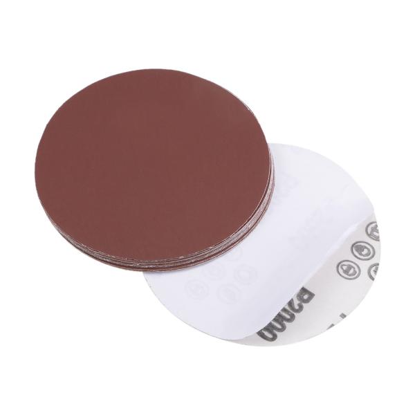 uxcell PSAサンディングディスク サンドペーパー 酸化アルミニウム 接着剤バック 125mm...