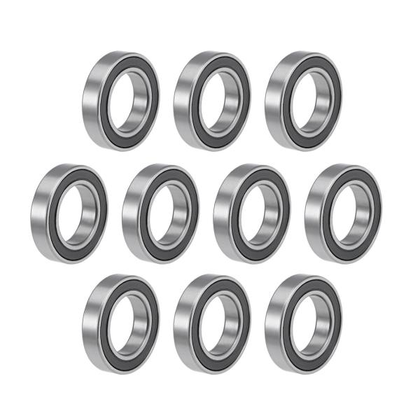 uxcell 6905-2RS深溝玉軸受 25 mmx42 mmx9mm二重シールド クロームスチー...