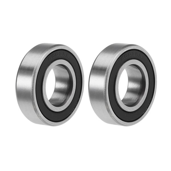 uxcell 6003-2RS 深溝ボールベアリング　クロム鋼製　17x35x10mm ダブルシール...