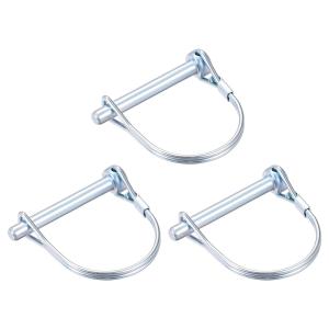 uxcell シャフトロックピン 6.3 mmx50mm カプラーピン アーチラウンド