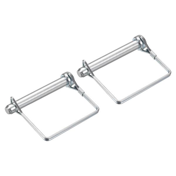 uxcell シャフトロックピン 10mmx70mm カプラーピン 広場農場トレーラーワゴンローンガ...