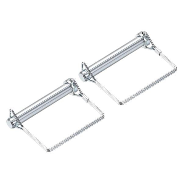uxcell シャフトロックピン 12mm x 80mm カプラーピン 広場農場トレーラー ローンガ...