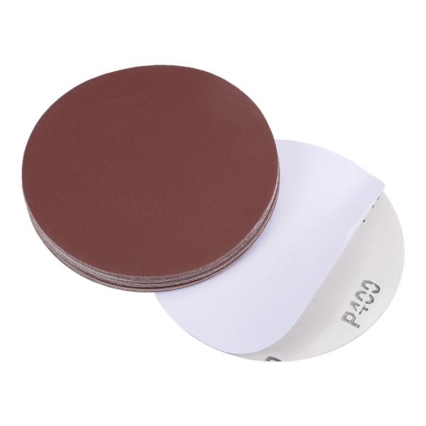 uxcell サンディングディスク 125mm 酸化アルミニウム PSA 接着剤バックサンドペーパー...