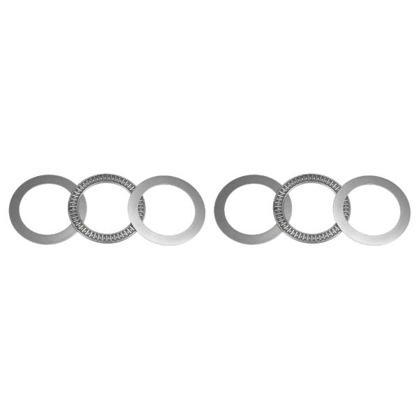 uxcell AXK6590スラスト針状ころ軸受 ワッシャー付き 65mmボア 90mm外径 3 m...