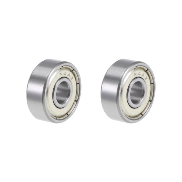 uxcell 深溝玉軸受　シールベアリング　R4AZZ　6.35x19x7.1mm　ダブルシールド　...