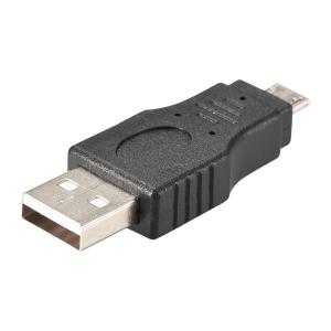 uxcell USBオス-マイクロUSBオスアダプタコンバータ拡張コネクタ 5個入り