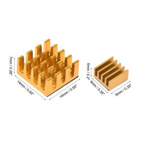 uxcell アルミニウムヒートシンク 14x...の詳細画像3