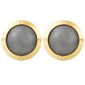 uxcell カーオーディオスピーカーグリルカバー メッシュウーファー