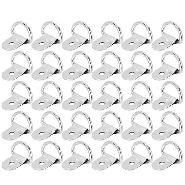 X AUTOHAUX タイダウンリング トレーラーアンカー Dリング固定アンカー カートラックトレー...