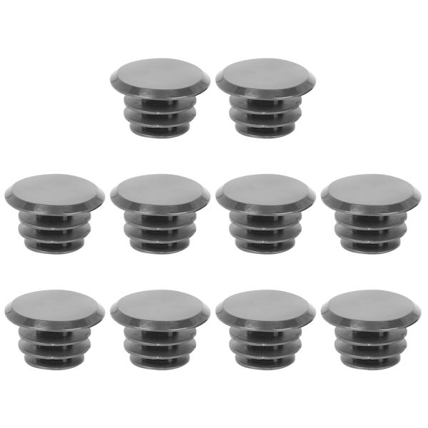 uxcell 10パソコンサイクリング自転車ハンドルバーバープラスチックエンドプラグキャップロックグ...