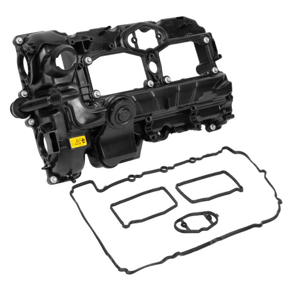 X AUTOHAUX 車のエンジンバルブカバーの交換 ガスケット付き BMW用 328I 428I ...