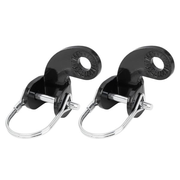 X AUTOHAUX 自転車トレーラーカプラーアタッチメント バイクトレーラーヒッチ交換部品 シルバ...