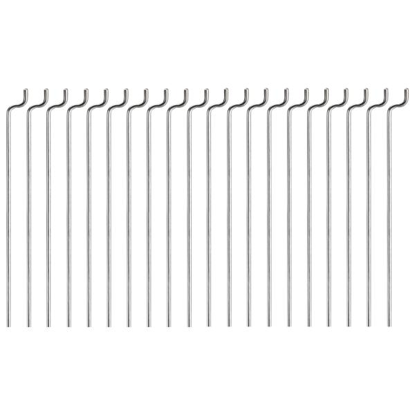 uxcell スチールZプル/プッシュロッドパーツ 1mm x 80mm RC飛行機のボート交換用（...