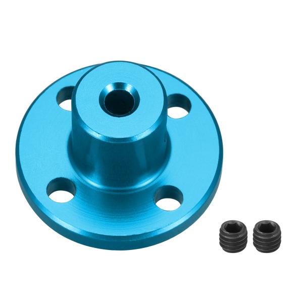 uxcell リジッドフランジカップリング 内径3mm H13xD10 モーターガイドシャフトカプラ...