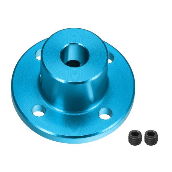 uxcell リジッドフランジカップリング 内径6mm H15xD15 モーターガイドシャフトカプラ...