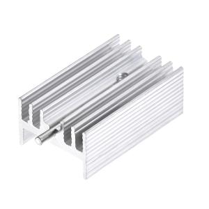 uxcell ヒートシンク アルミニウム製ヒートシンク 25x15x10mm TO-220 冷却用 MOSFET アルミニウム合金 10個入り