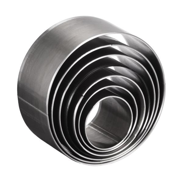 uxcell レザーカッティングダイセット ラウンドパンチ 20、25、30、35、40、45、50...