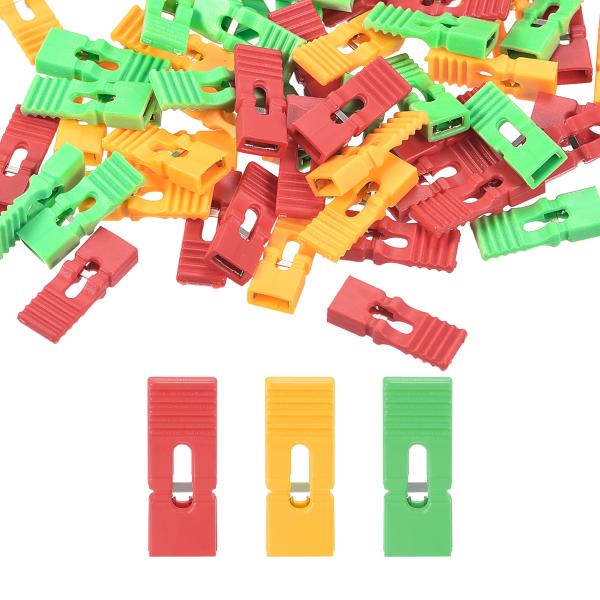 uxcell ヘッダージャンパーキャップ 延長短絡接続キャップ ミニマイクロジャンパーブリッジプラグ...