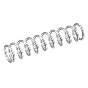 18mmx1mmx40mm 304 Stainless Steel Compression Spring 5.9N Load Capacity 5pcs