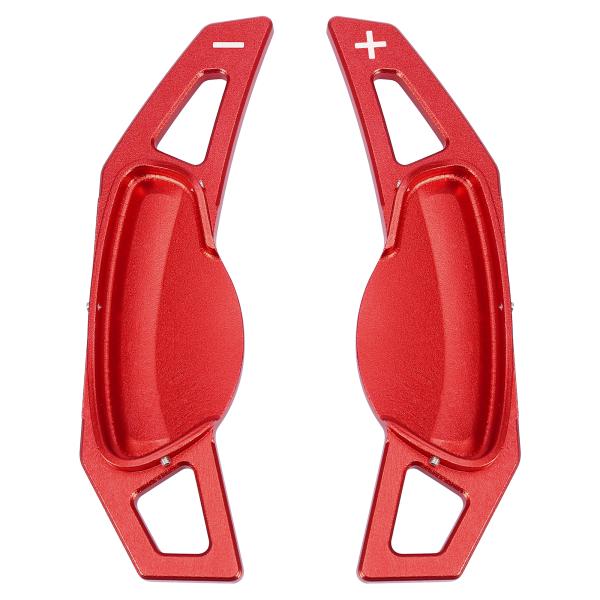 X AUTOHAUX 車のステアリングホイールシフトパドルカバー シフターエクステンション Benz...