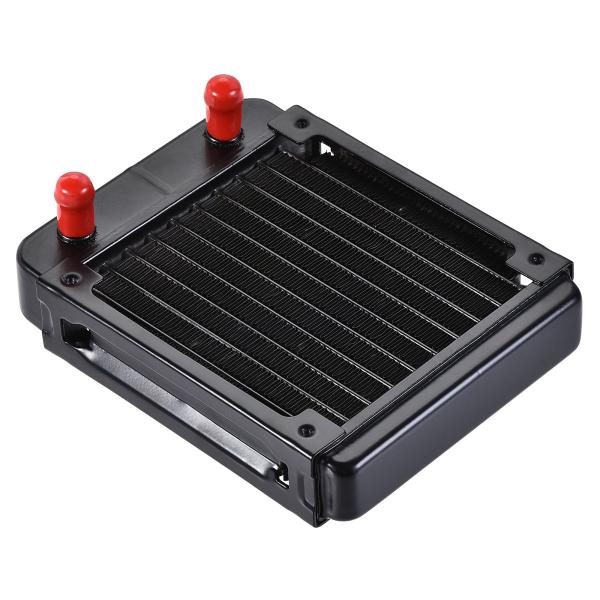 uxcell 水冷ラジエーター ヒートシンクシステム PC CPUに対応 155mm x 120mm...