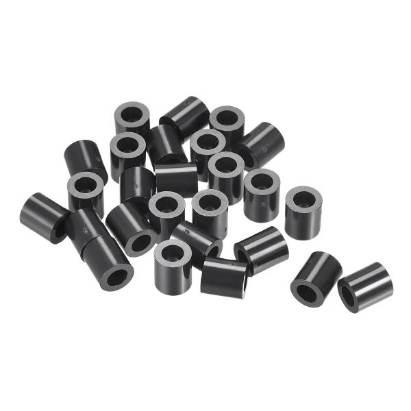 uxcell ABSラウンドスペーサー ワッシャー ID 4.2mm OD 7mm L 8mm プラ...