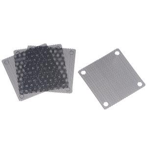 uxcell PC扇子プロテクター 埃フィルター クールケースカバー用 PVC製 ネジ付き 長さ50mm 4個入