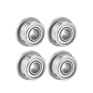 uxcell フランジ付きボールベアリング SF604ZZ 二重シールド