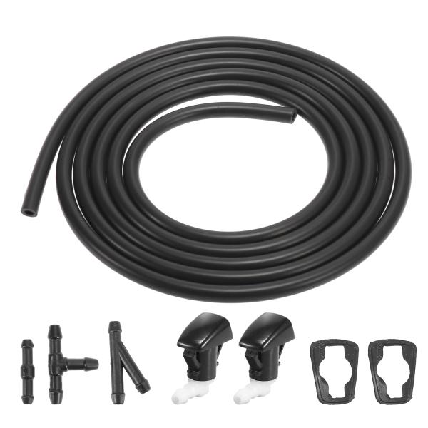 X AUTOHAUX ウォッシャーノズル ウィンドウ ウォッシャー ノズル フロントガラスウォッシャ...