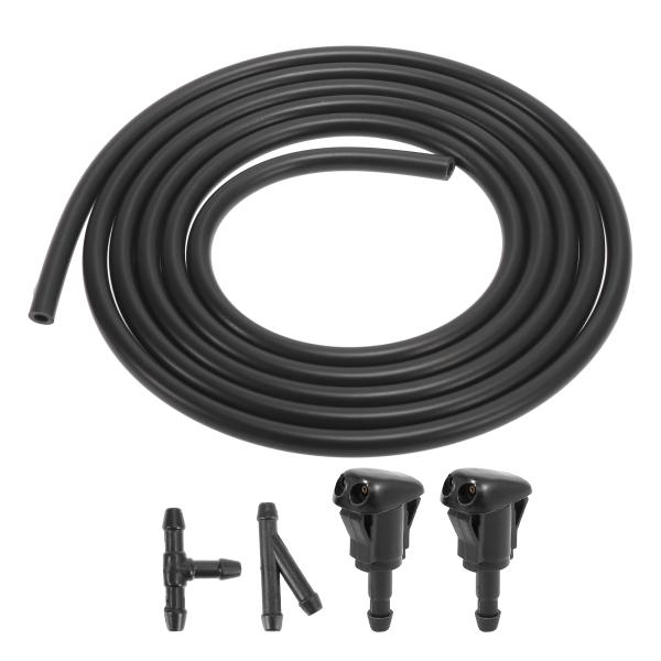 X AUTOHAUX 車のフロントガラスウォッシャーノズルキット フロント 85381AA010 8...