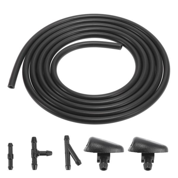 X AUTOHAUX フロントガラスウォッシャーノズルキット フロントガラスウォッシャーホースとコネ...