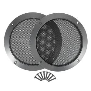 uxcell カーオーディオスピーカーグリルカバー メッシュウーファー