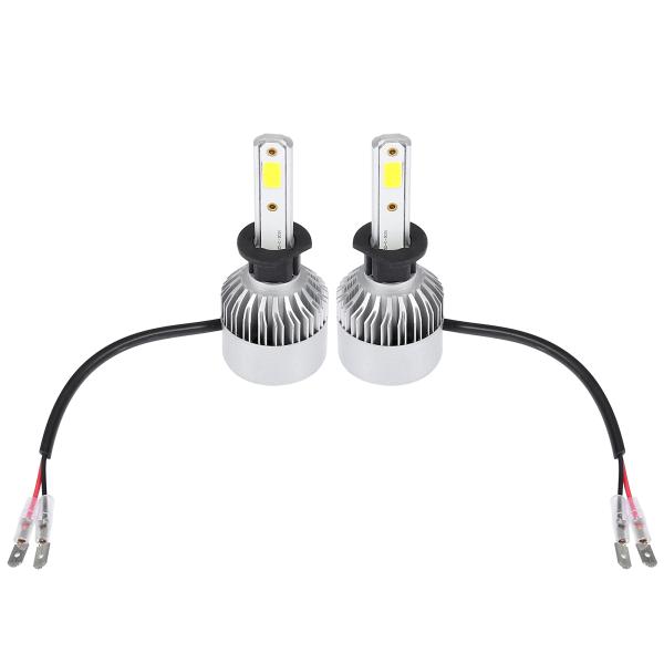 X AUTOHAUX 車のLEDヘッドランプ ヘッドライトバルブ 変換ツール S2-H1 4000L...