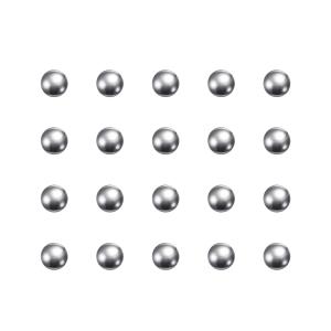 uxcell ベアリングボール 1mm 304ステンレス鋼 G100 精密ボール 5000個