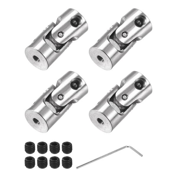 uxcell ジョイントシャフトカップリング 回転可能 ユニバーサル ネジとレンチ付き RCモデル用...