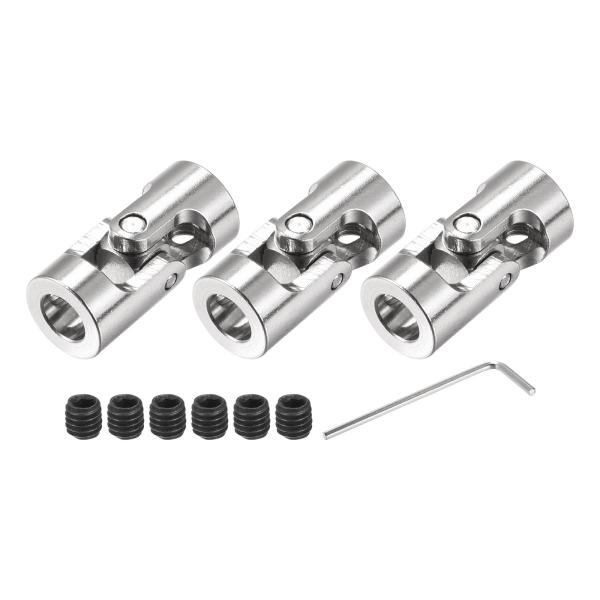 uxcell ジョイントシャフトカップリング 回転可能 ユニバーサル ネジとレンチ付き RCモデル用...